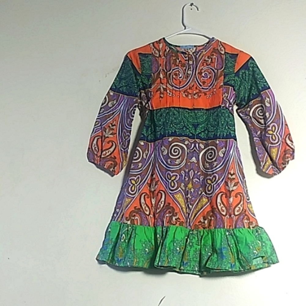 Colorful girls' dress size 12 Stay Little